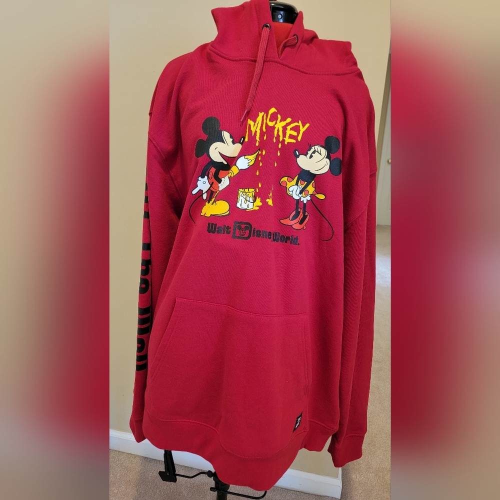Designer disney vans pullover 50th anniversary hoodie XXL